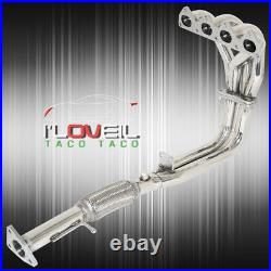 Stainless Steel Exhaust Header Manifold For 1993-1996 Honda Prelude BB1 H22A