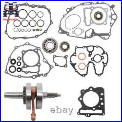 Top Bottom End Engine Crank Gaskets Rebuild Kit For HONDA TRX 400EX 1999-2004