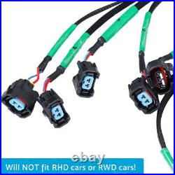 Tucked Engine Harness Suitable for Honda Acura K-Swap Integra CRX EK H-Q K20 K24