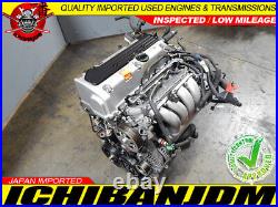 -k24 Type S Motor- 2.4l True Vtec K Series Japan Jdm Imported Acura Tsx K24a