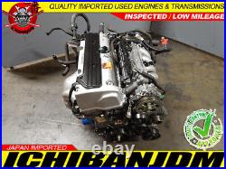 -k24 Type S Motor- 2.4l True Vtec K Series Japan Jdm Imported Acura Tsx K24a