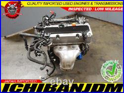 -k24 Type S Motor- 2.4l True Vtec K Series Japan Jdm Imported Acura Tsx K24a